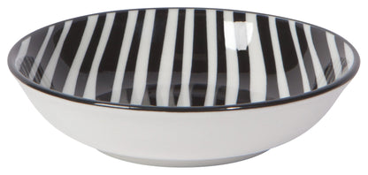 Bits and Dots Black and White Pinch Bowls Set of 6