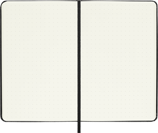 Classic Pocket Black Soft Cover Dot Notebook