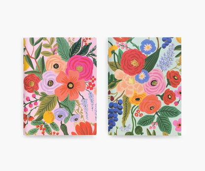 Garden Party Pocket Notebooks Set of 2