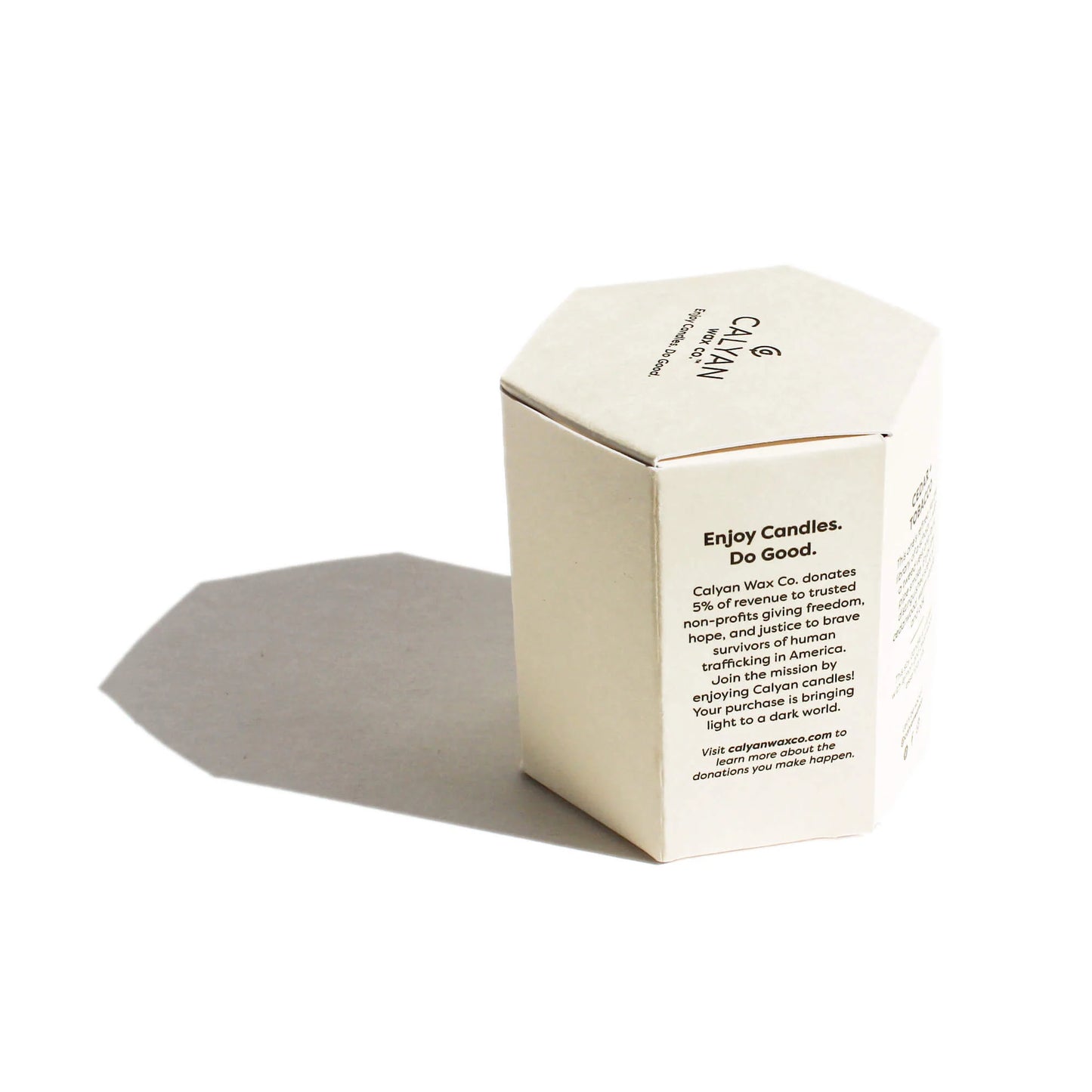 Glass Tumbler Soy Candle Smoke + Leather