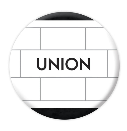 Toronto Subway Buttons - Yonge Line